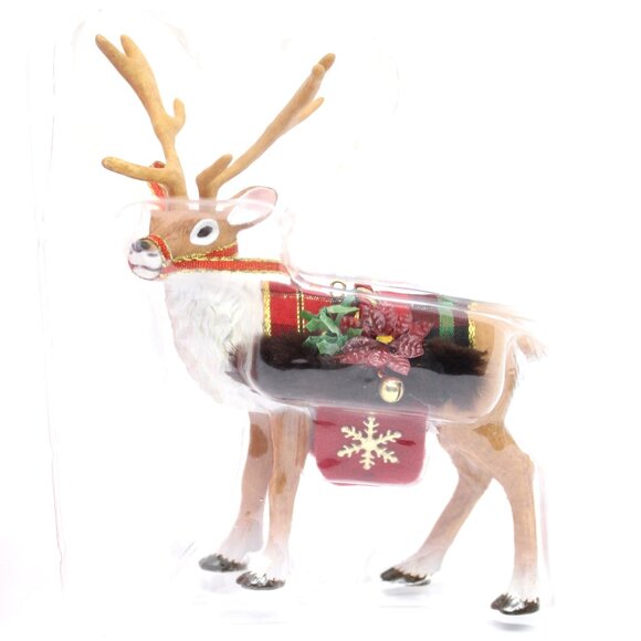 Hallmark FATHER CHRISTMAS'S REINDEER 2017 Keepsake Ornament NIB Limited Edition - Picture 9 of 13